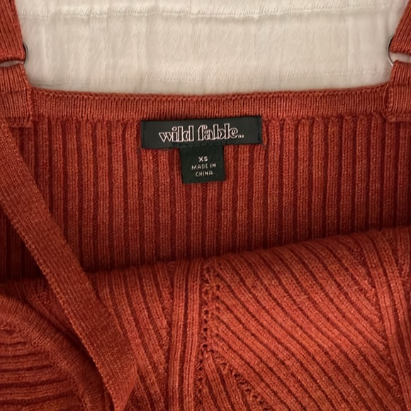 WILD FABLE XS RIBBED TANK TOP - Picture 3 of 4